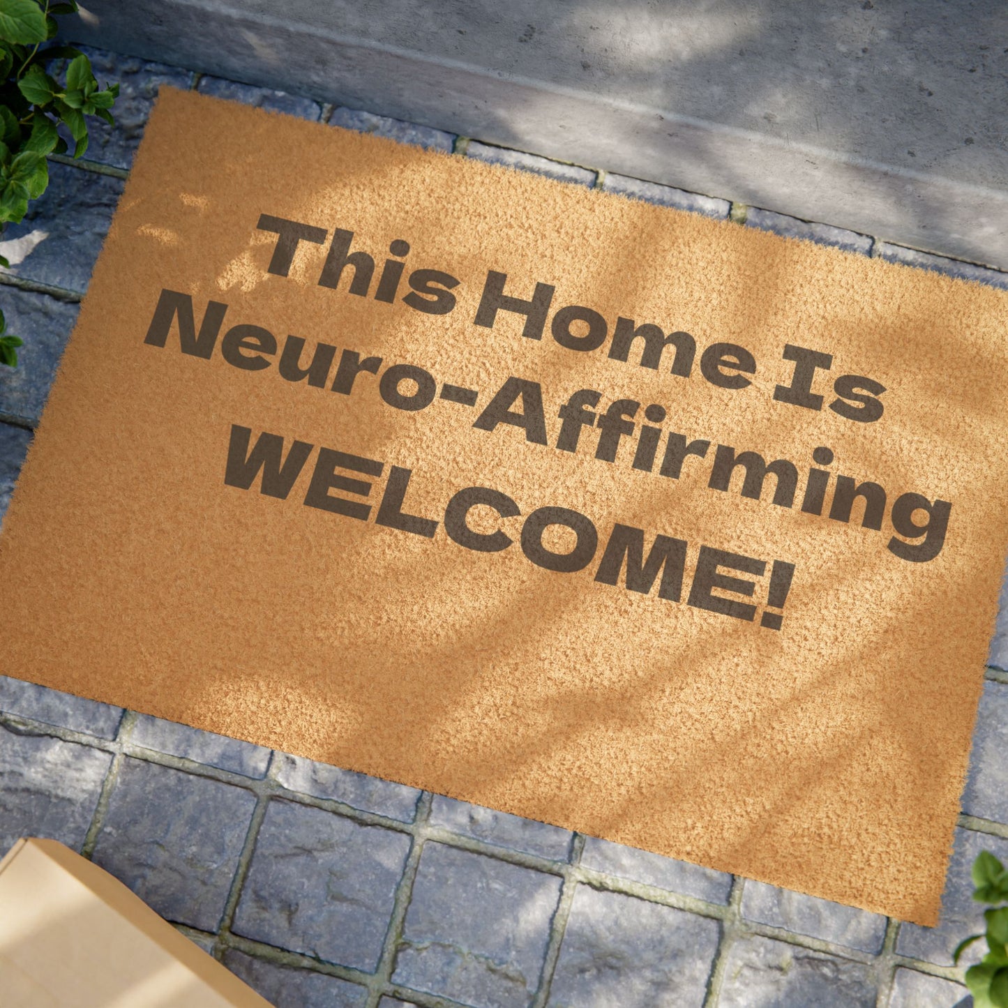 This Home Is Neuro-Affirming Welcome Mat