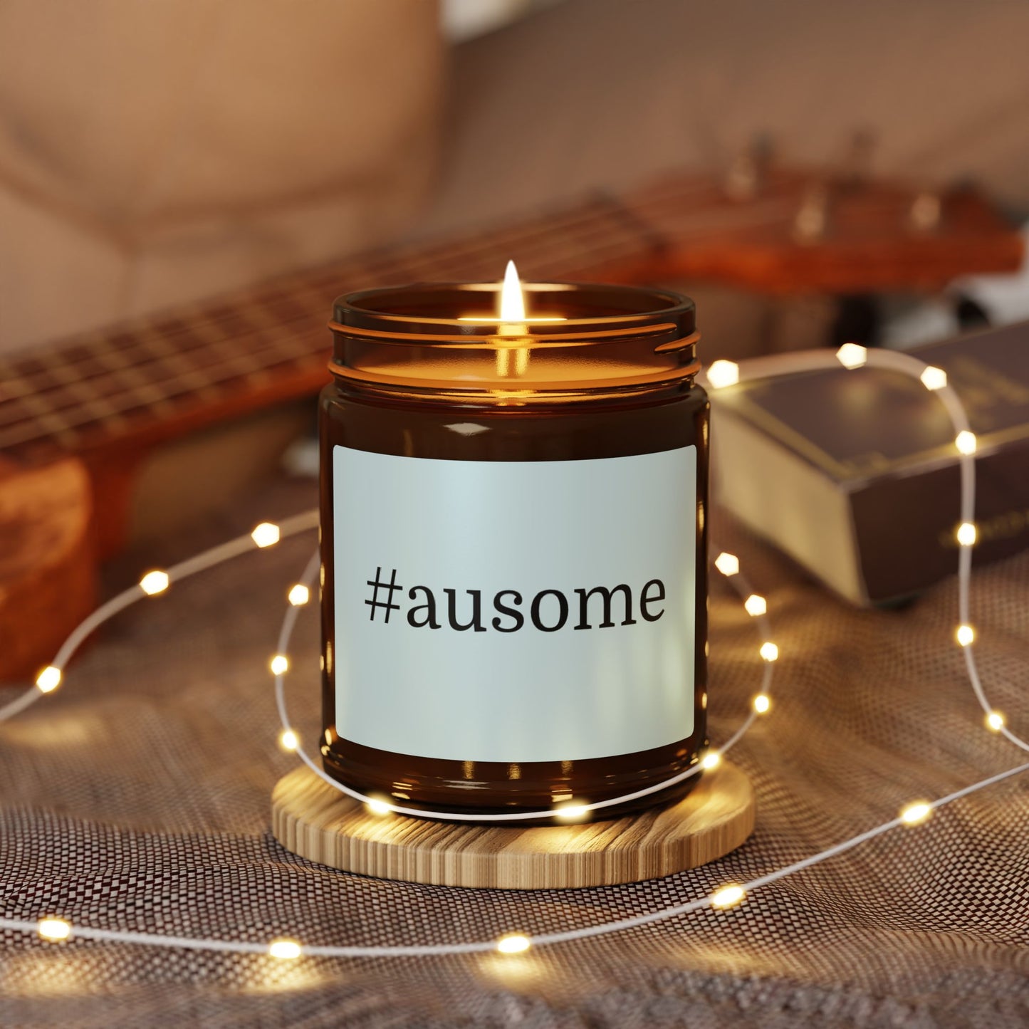 #ausome candle