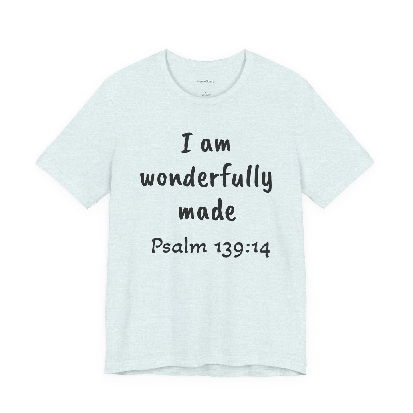 I Am Wonderfully Made Adult Unisex T-Shirt