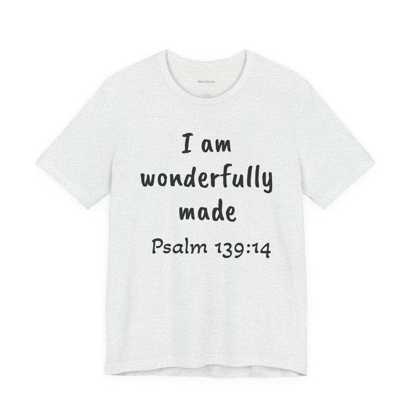 I Am Wonderfully Made Adult Unisex T-Shirt