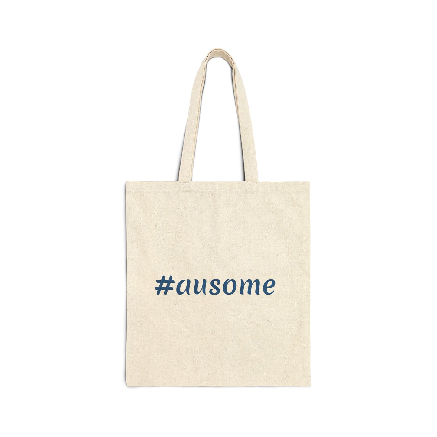 #ausome Cotton Canvas Tote Bag