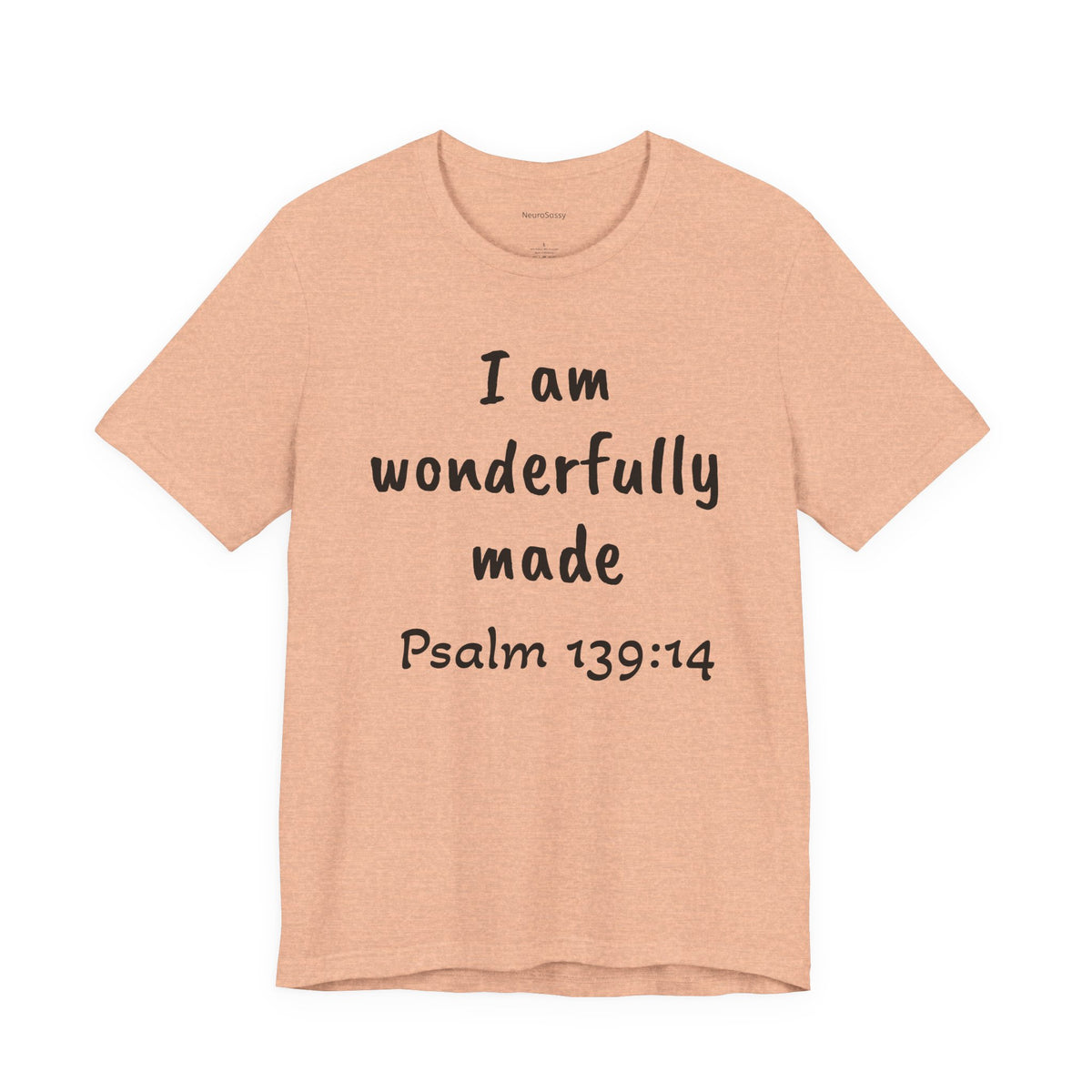 I Am Wonderfully Made Adult Unisex T-Shirt