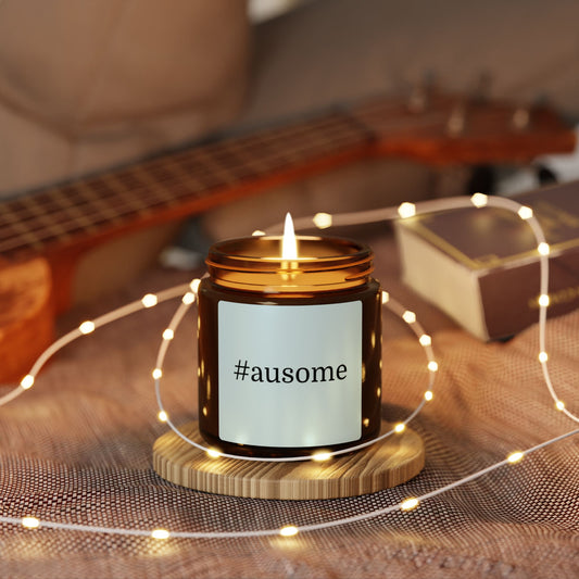 #ausome candle