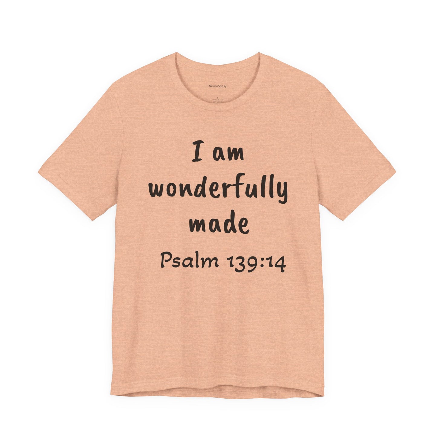 I Am Wonderfully Made Adult Unisex T-Shirt