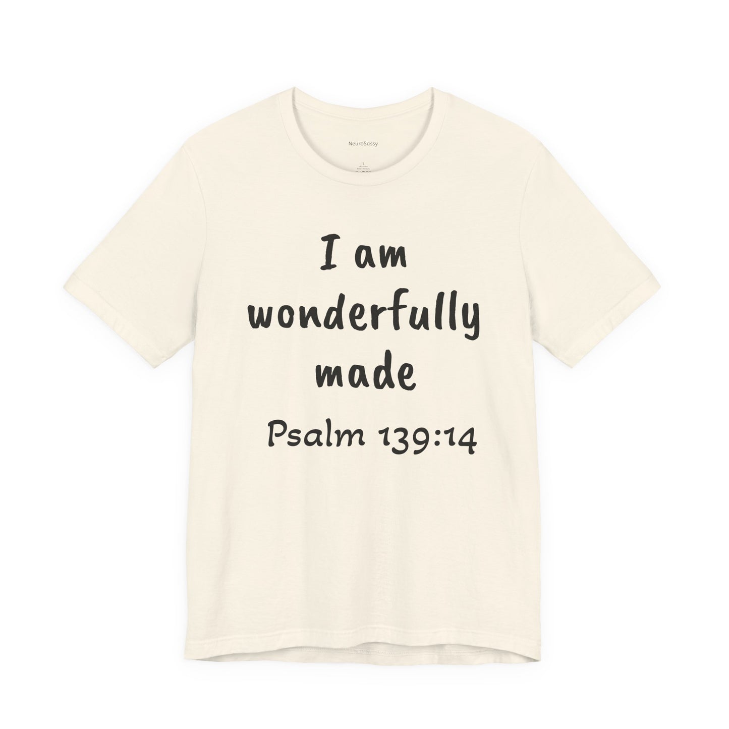 I Am Wonderfully Made Adult Unisex T-Shirt