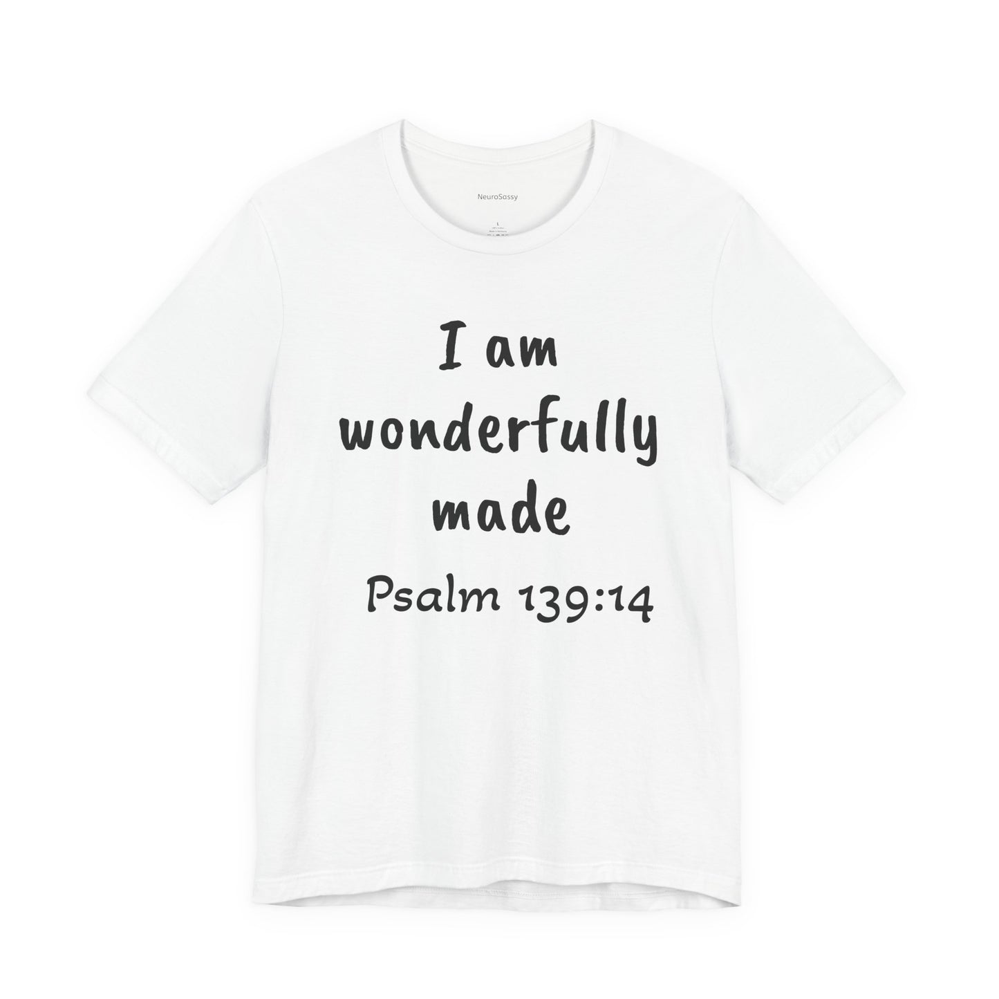 I Am Wonderfully Made Adult Unisex T-Shirt