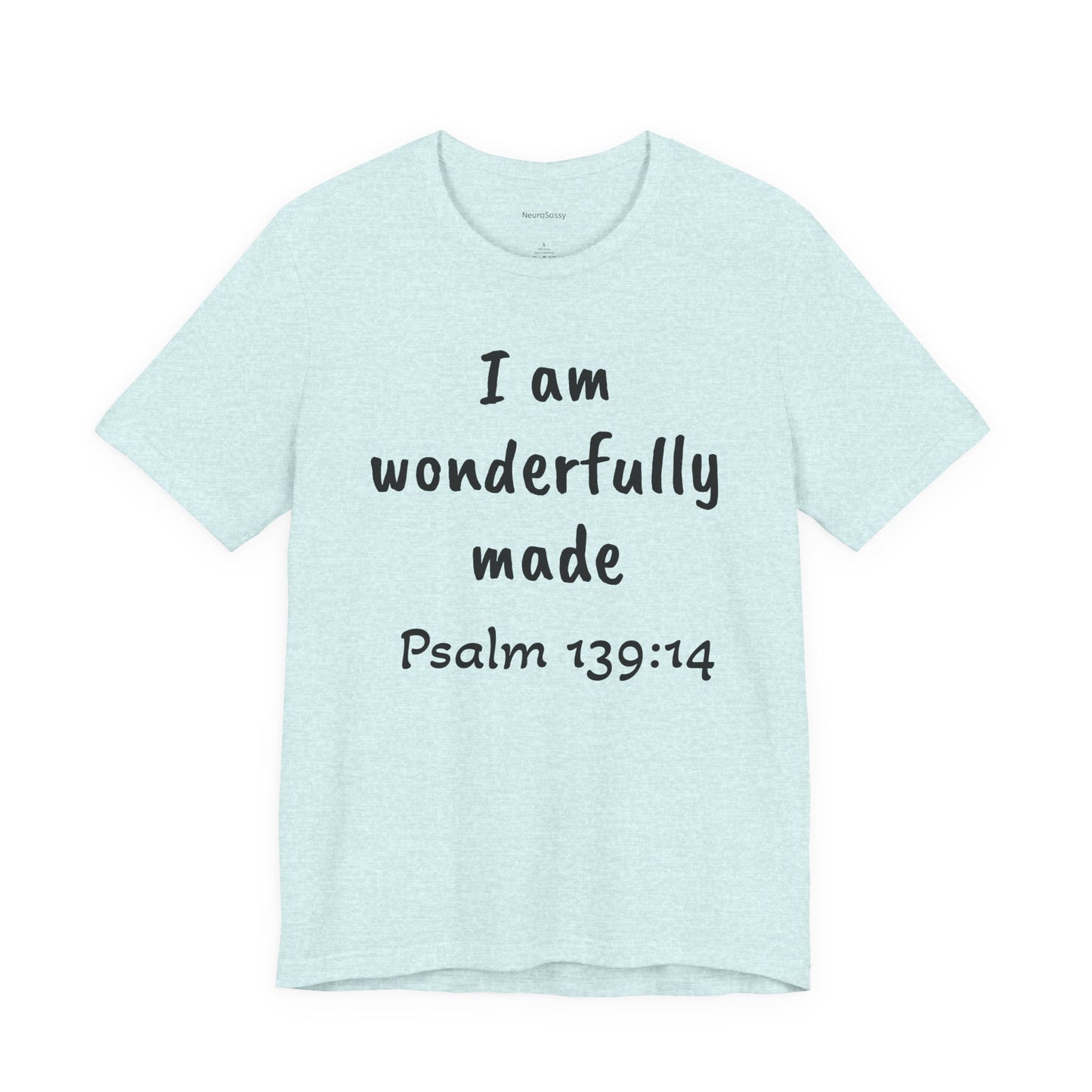 I Am Wonderfully Made Adult Unisex T-Shirt