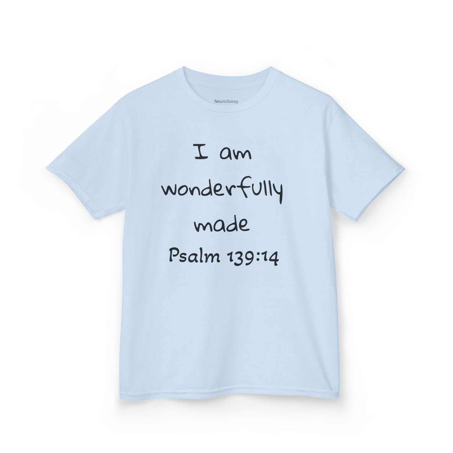 I Am Wonderfully Made Kids Heavy Cotton™ Tee