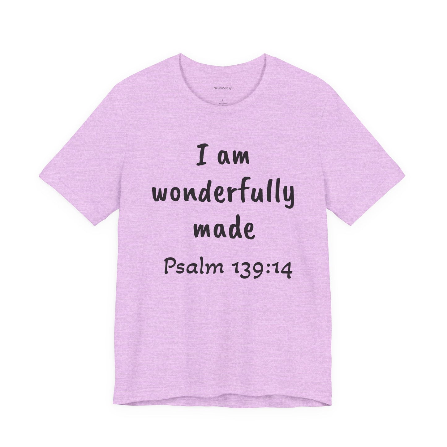 I Am Wonderfully Made Adult Unisex T-Shirt