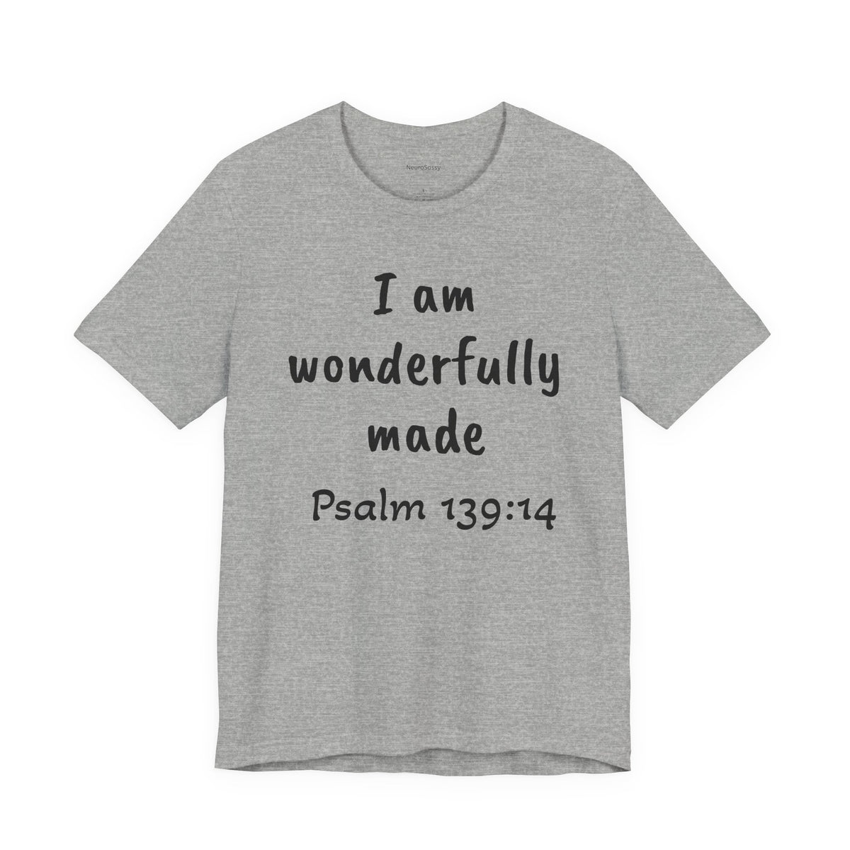 I Am Wonderfully Made Adult Unisex T-Shirt