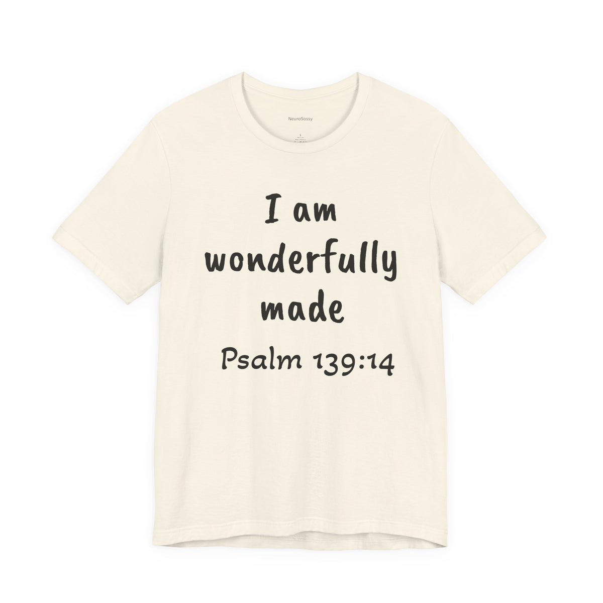 I Am Wonderfully Made Adult Unisex T-Shirt