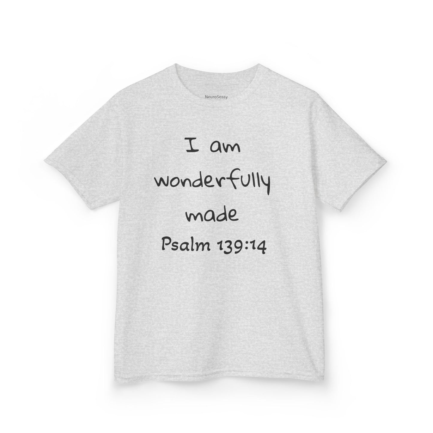 I Am Wonderfully Made Kids Heavy Cotton™ Tee