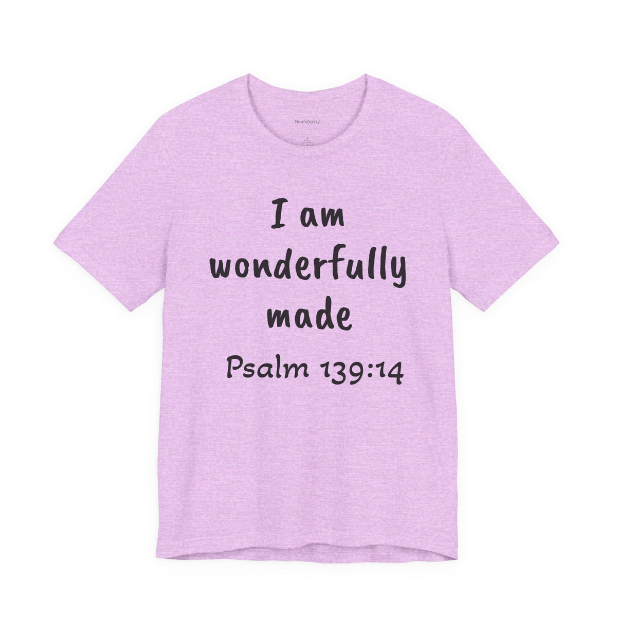I Am Wonderfully Made Adult Unisex T-Shirt