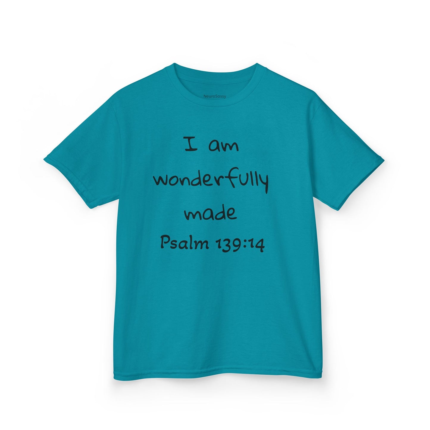 I Am Wonderfully Made Kids Heavy Cotton™ Tee