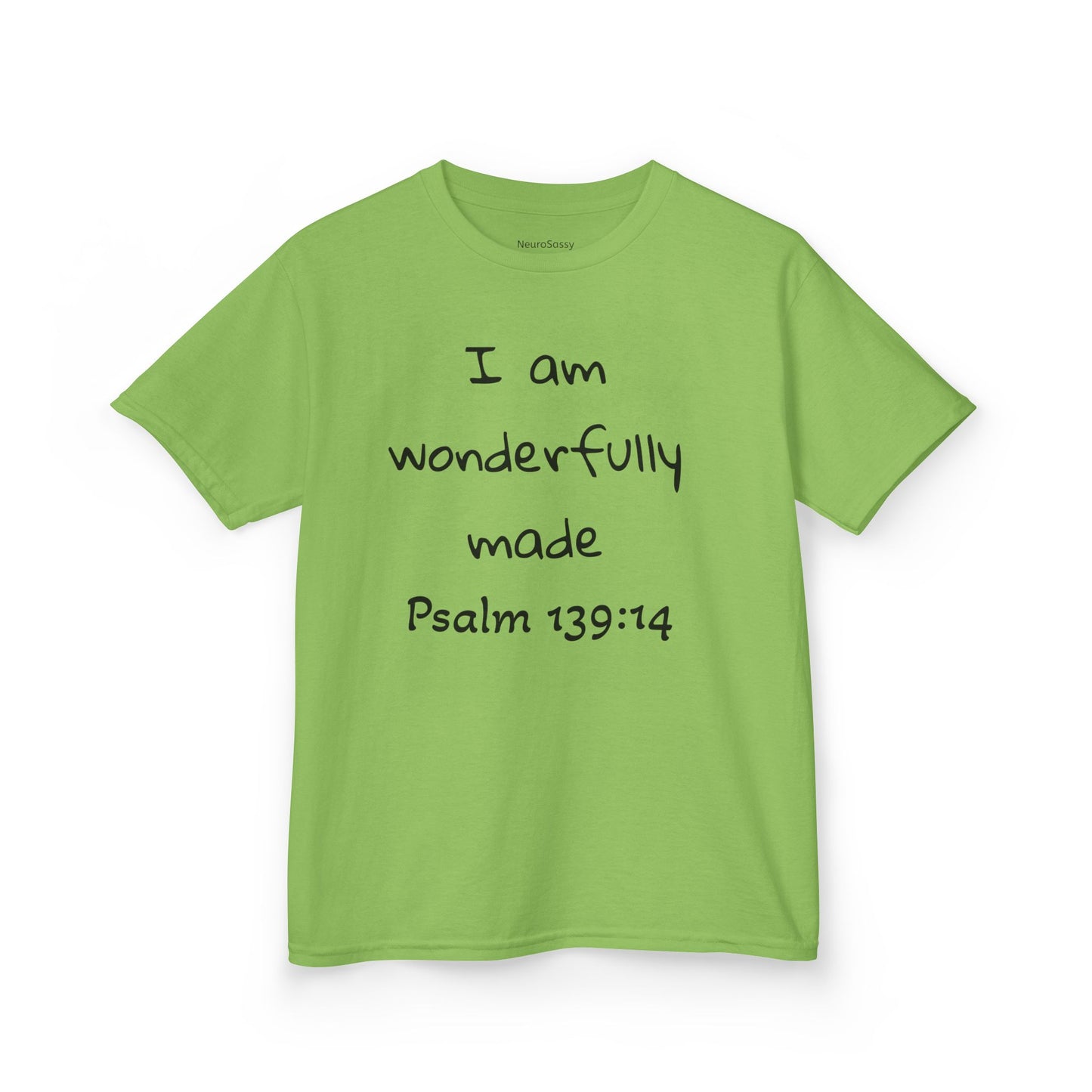 I Am Wonderfully Made Kids Heavy Cotton™ Tee