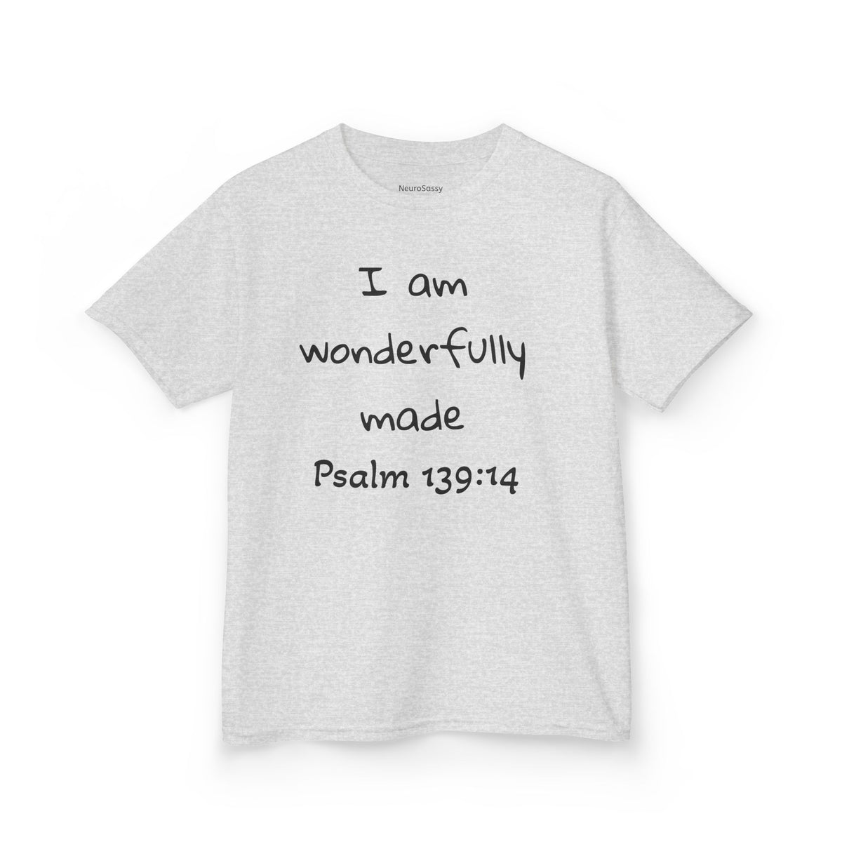 I Am Wonderfully Made Kids Heavy Cotton™ Tee